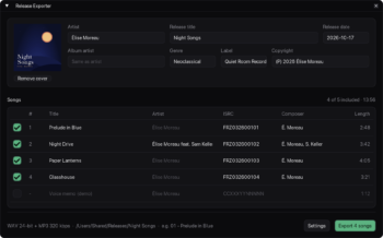 Release Exporter